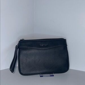 Nine West Black Clutch Wristlet 6”X8.5” EUC